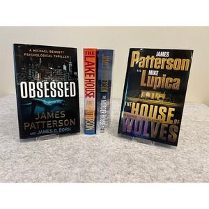 James Patterson -‎ Mixed Lot 4 Books - Thriller/Mystery - Hardcover
